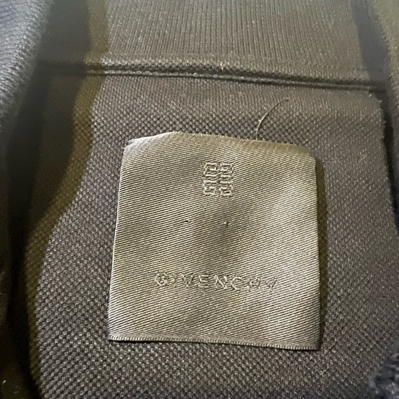 GIVENCHY BLACK POLO SHIRT - Picture 2 of 5